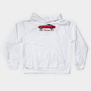 1967 Ferrari 275 GTB-4 Coupe Kids Hoodie